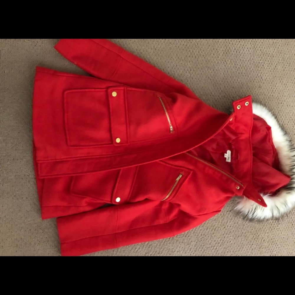 Maison Jules Peacoat NWOT - Picture 6 of 7